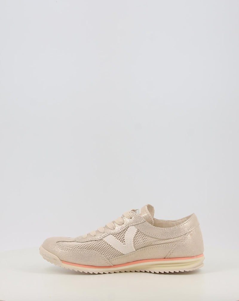 Zapatillas VICTORIA SATURNO REJILLA & SERRAJE METAL 1158107 platino