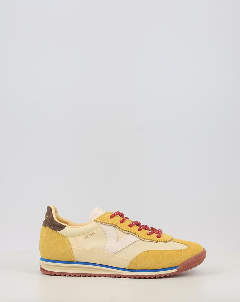 Zapatillas VICTORIA SATURNO NYLON & SERRAJE 1158110 amarillo
