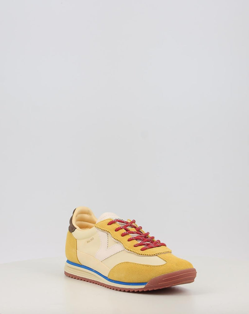 Zapatillas VICTORIA SATURNO NYLON & SERRAJE 1158110 amarillo