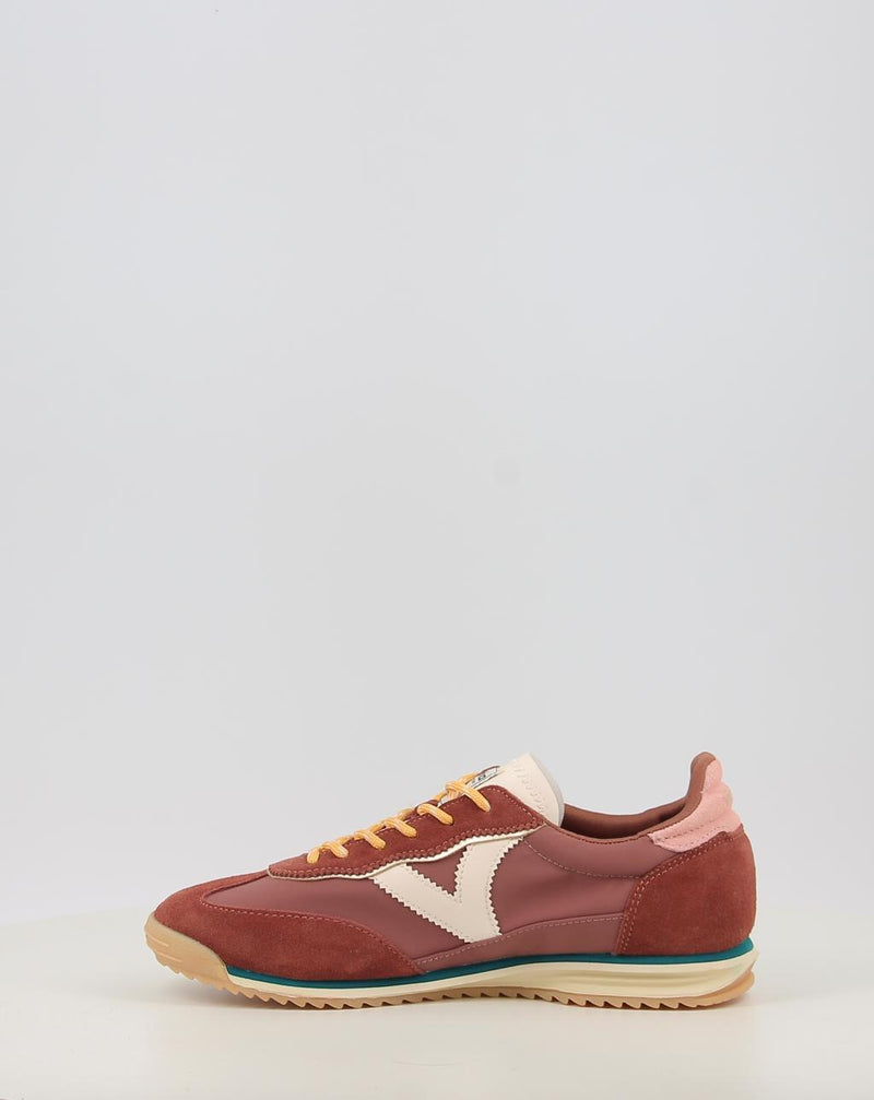Zapatillas VICTORIA SATURNO NYLON & SERRAJE 1158110 marrón