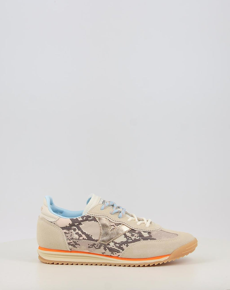Zapatillas VICTORIA SATURNO SERPIENTE & SERRAJE 1158112 beig