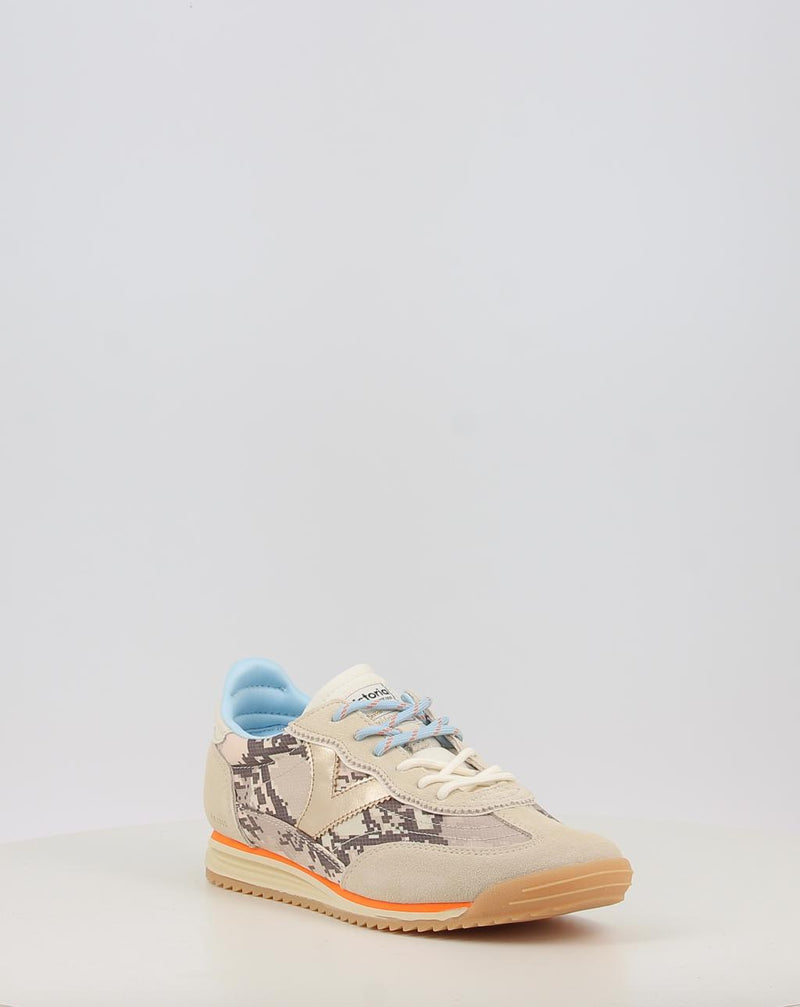 Zapatillas VICTORIA SATURNO SERPIENTE & SERRAJE 1158112 beig