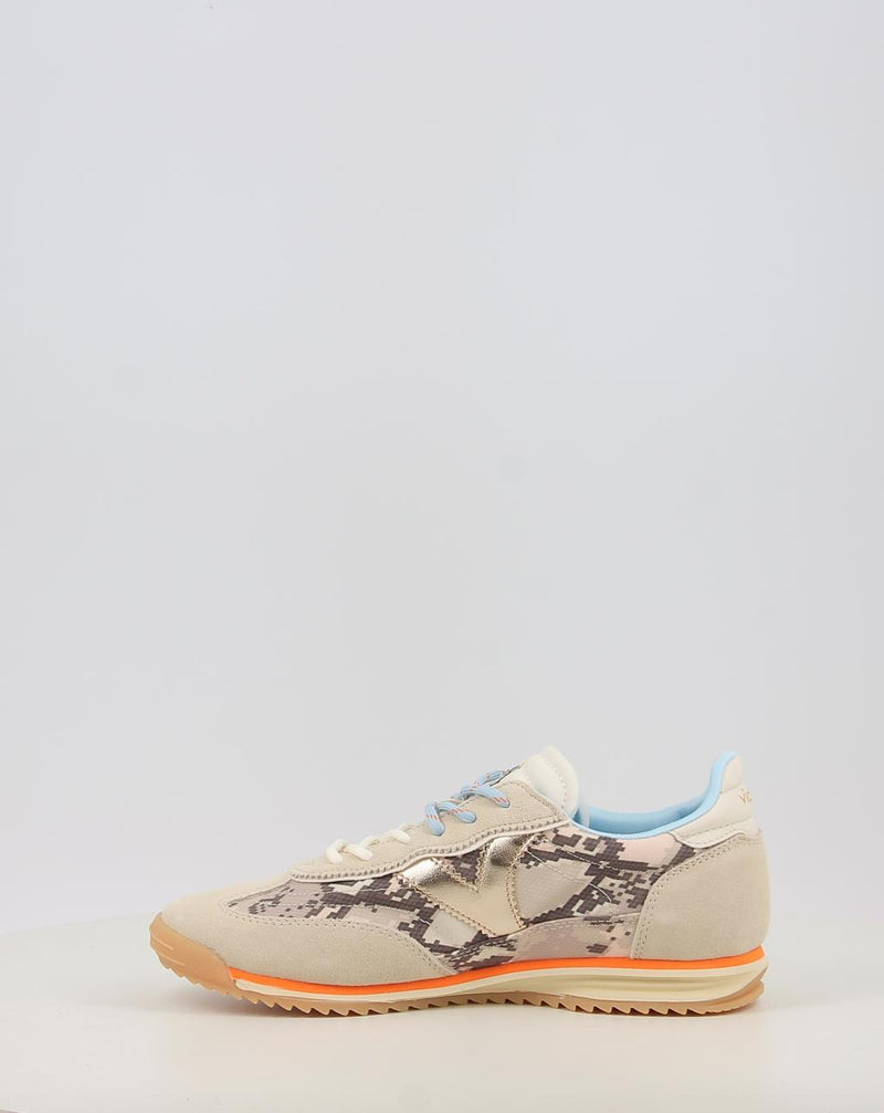Zapatillas VICTORIA SATURNO SERPIENTE & SERRAJE 1158112 beig