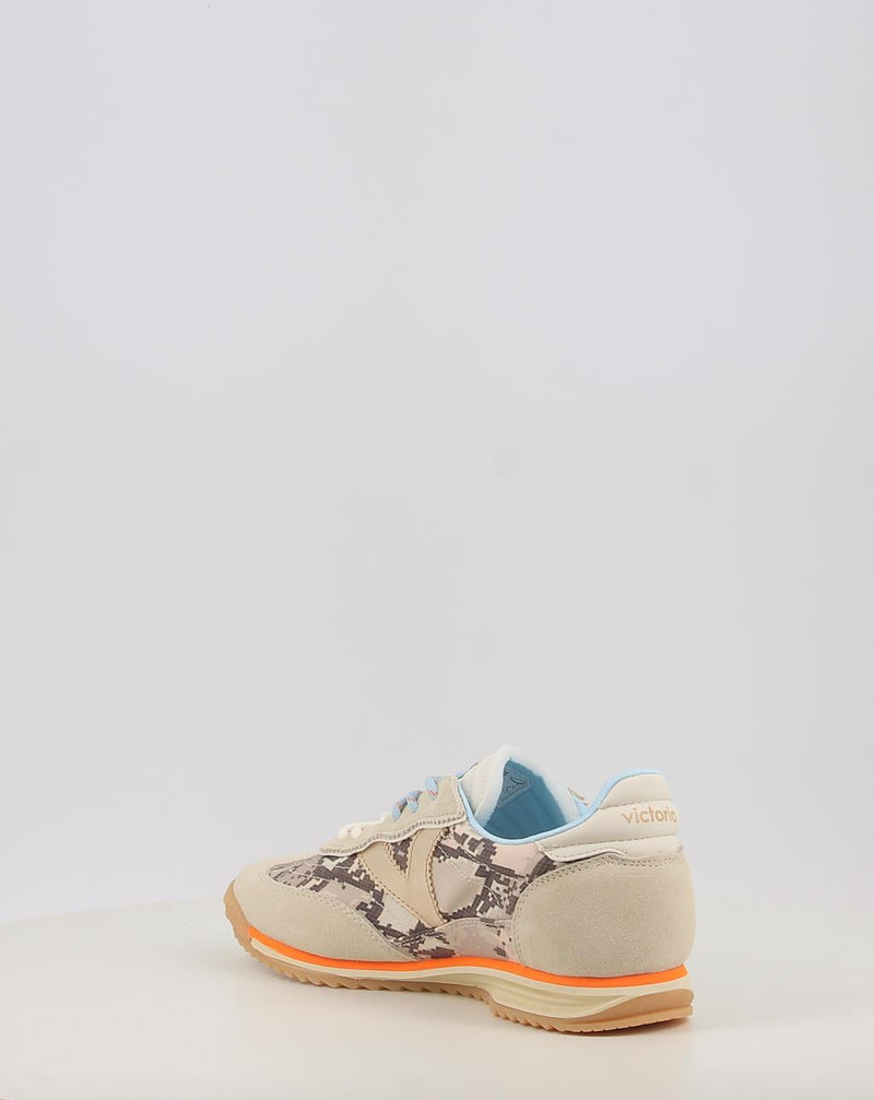 Zapatillas VICTORIA SATURNO SERPIENTE & SERRAJE 1158112 beig