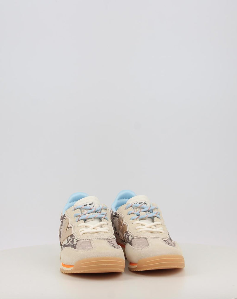 Zapatillas VICTORIA SATURNO SERPIENTE & SERRAJE 1158112 beig