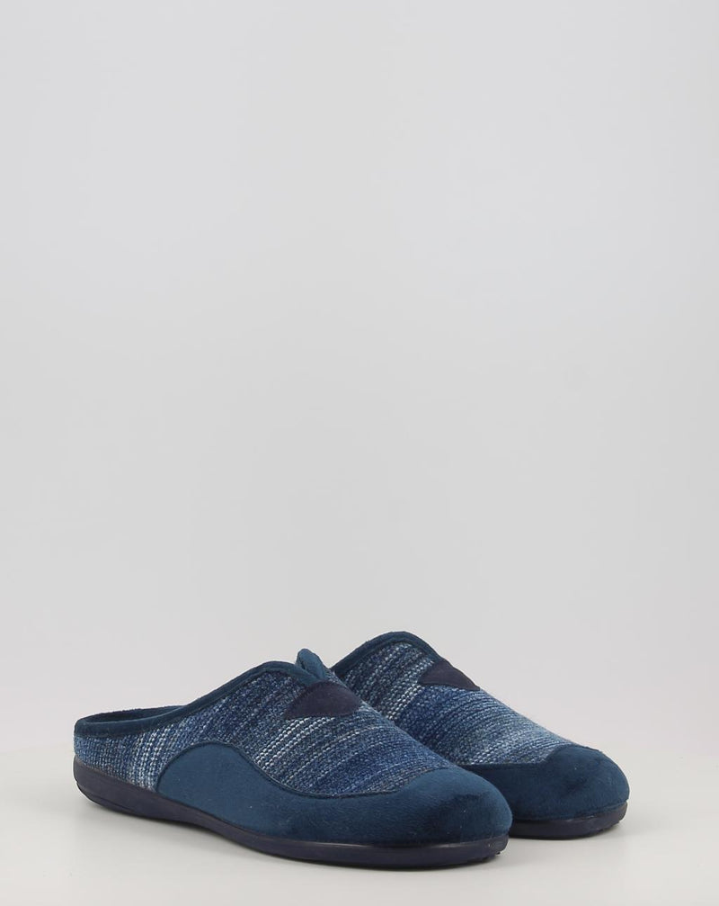 Zapatillas de Casa BIO RELAX 13665 azul