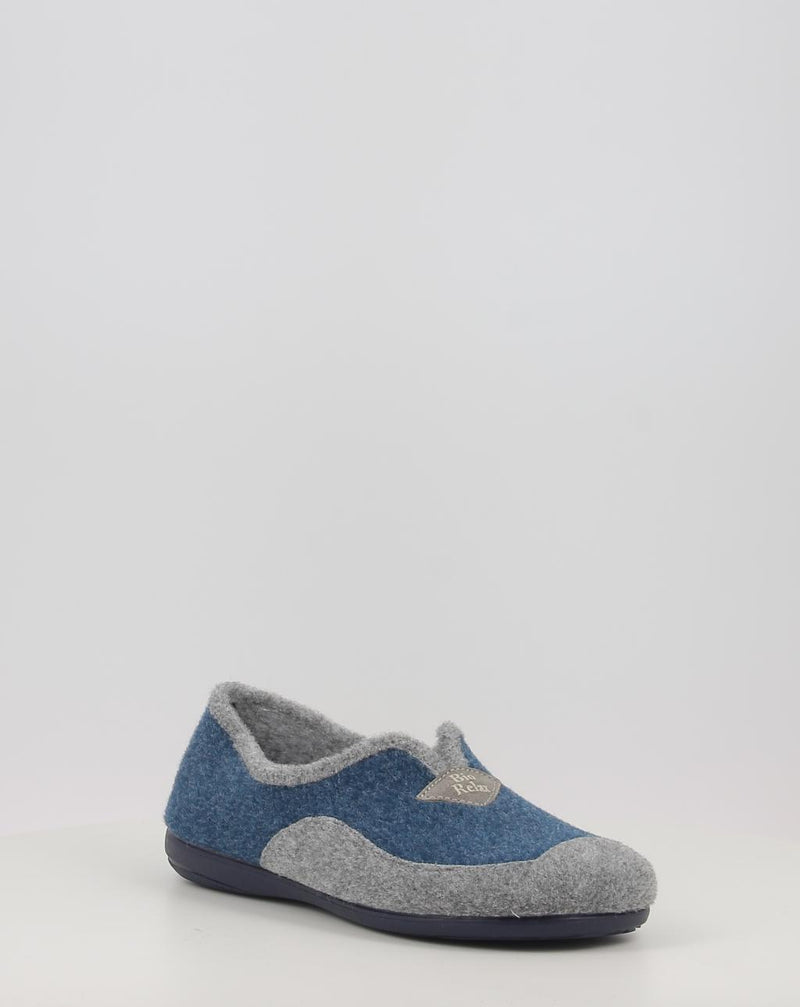 Zapatillas de Casa BIO RELAX 13910 azul