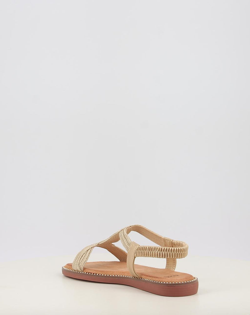 Sandalias EXE ZF1982-F6 platino