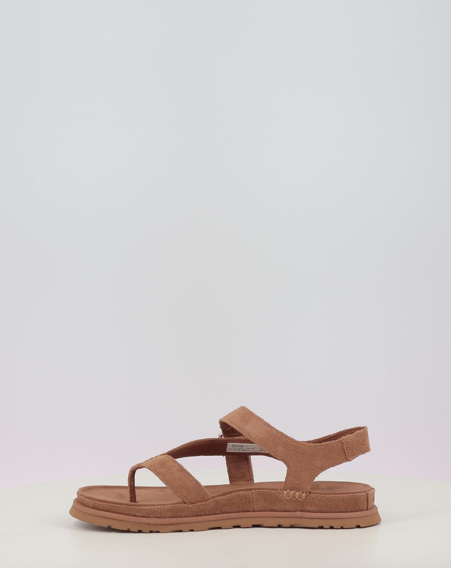 Sandalias UGG GOLDENGAZE TOE POST chestnut - vista 2