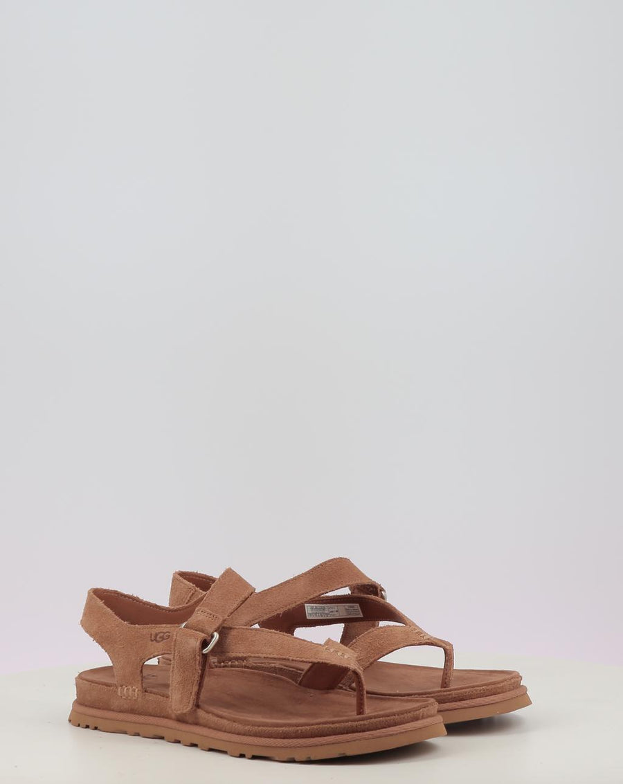 Sandalias UGG GOLDENGAZE TOE POST chestnut - vista 4