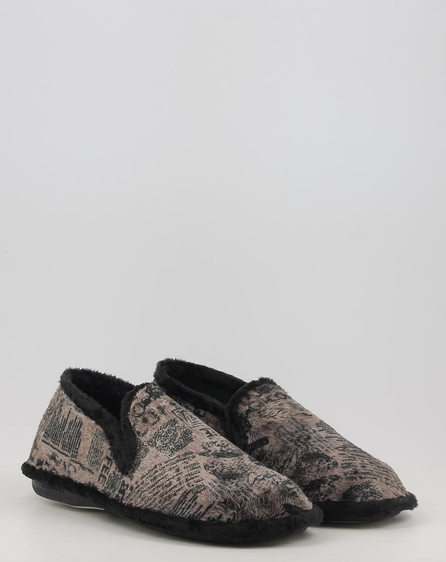 Zapatillas de Casa BIO RELAX 1512 marrón - vista 4