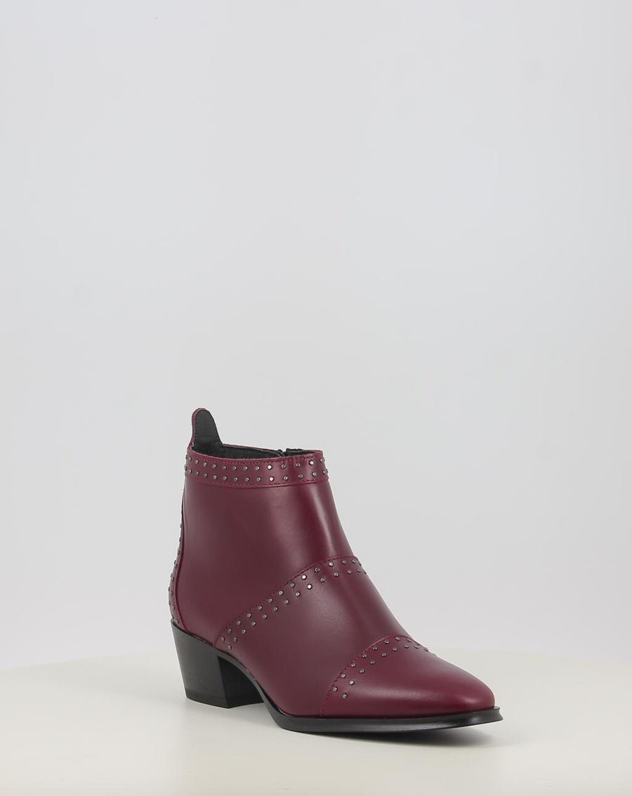 Botines ALPE 5257 granate - vista 1