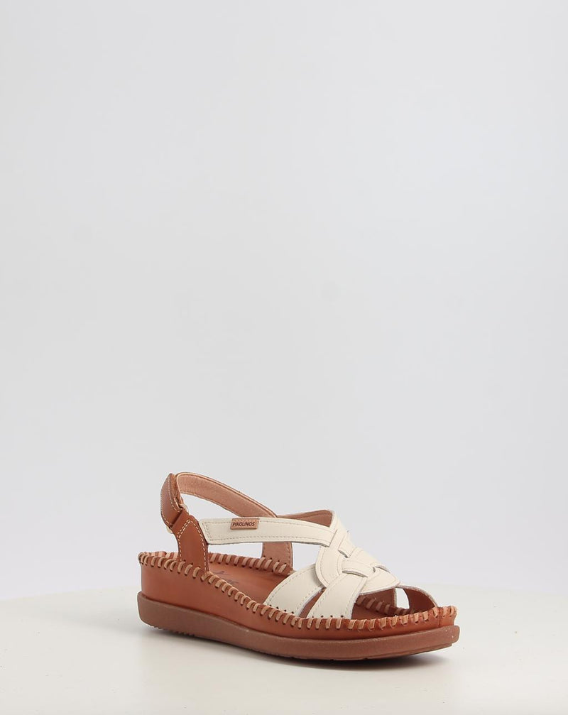 Sandalias PIKOLINOS CADAQUES W8K-1839C2 crema