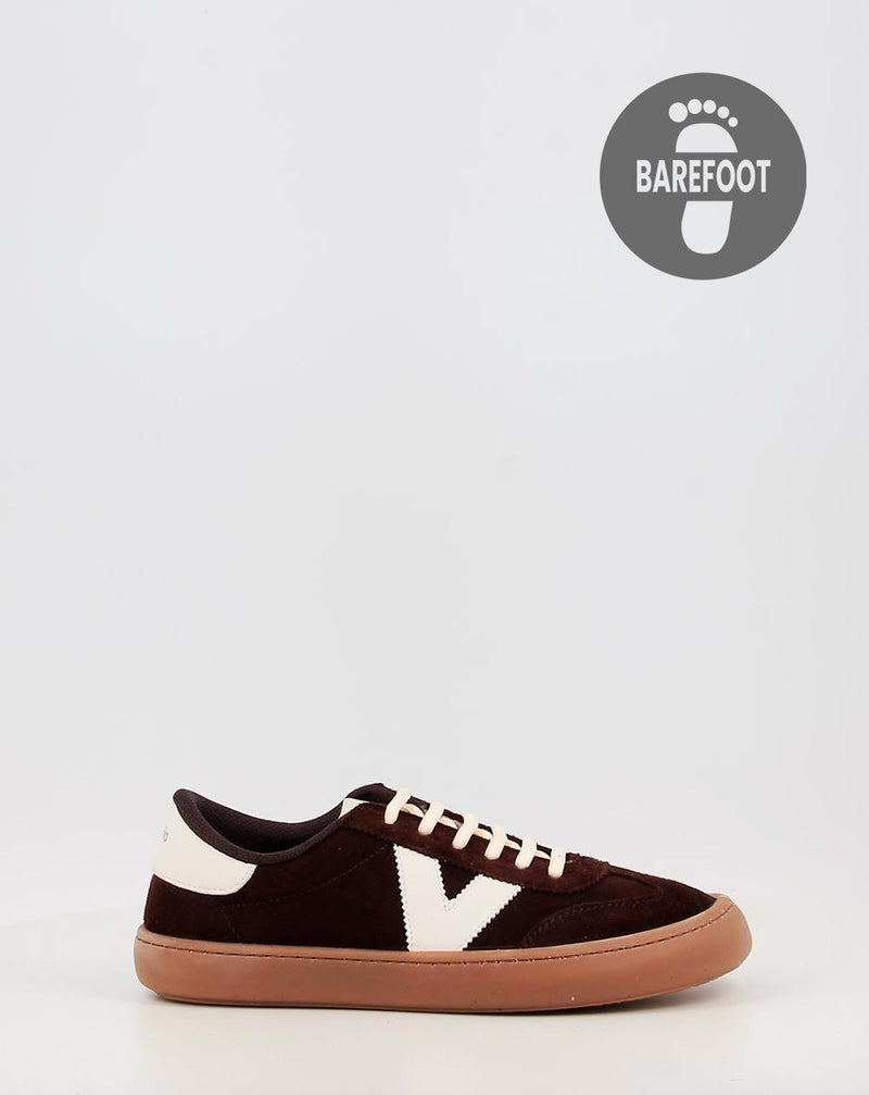 Zapatillas VICTORIA OLMO BAREFOOT EFECTO PIEL & SERRAJE 1186103 marrón