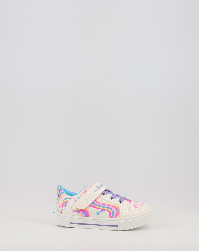 Zapatillas SKECHERS TWINKLE SPARKS - WHIMSICAL SHIMMER 314818N blanco