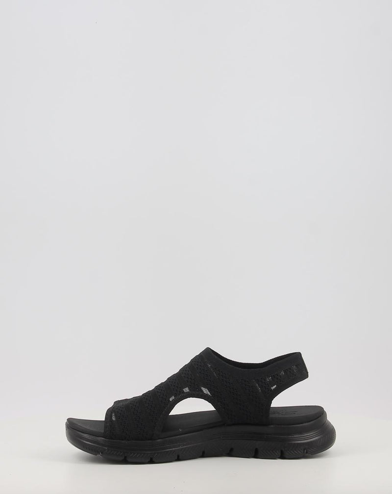 Sandalias SKECHERS FLEX APPEAL 4.0 - BOLDEST 119479 negro