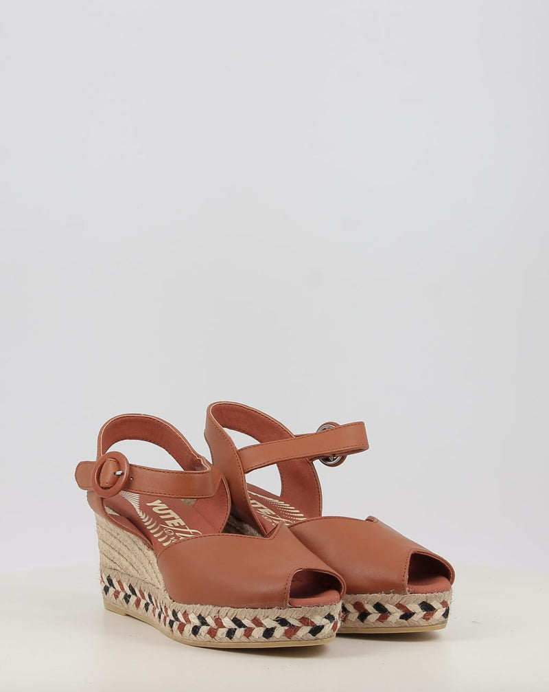 Alpargatas VIGUERA 2317 YUTE FLEX cuero
