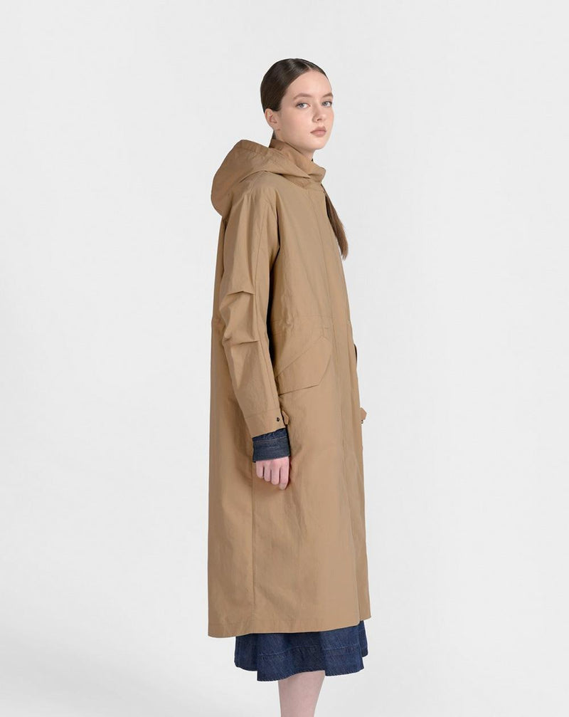 Chaquetas CANADIAN IRIS W HOOD GS226113 marrón