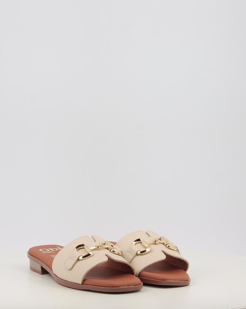 Sandalias OBI SHOES 5872 crema