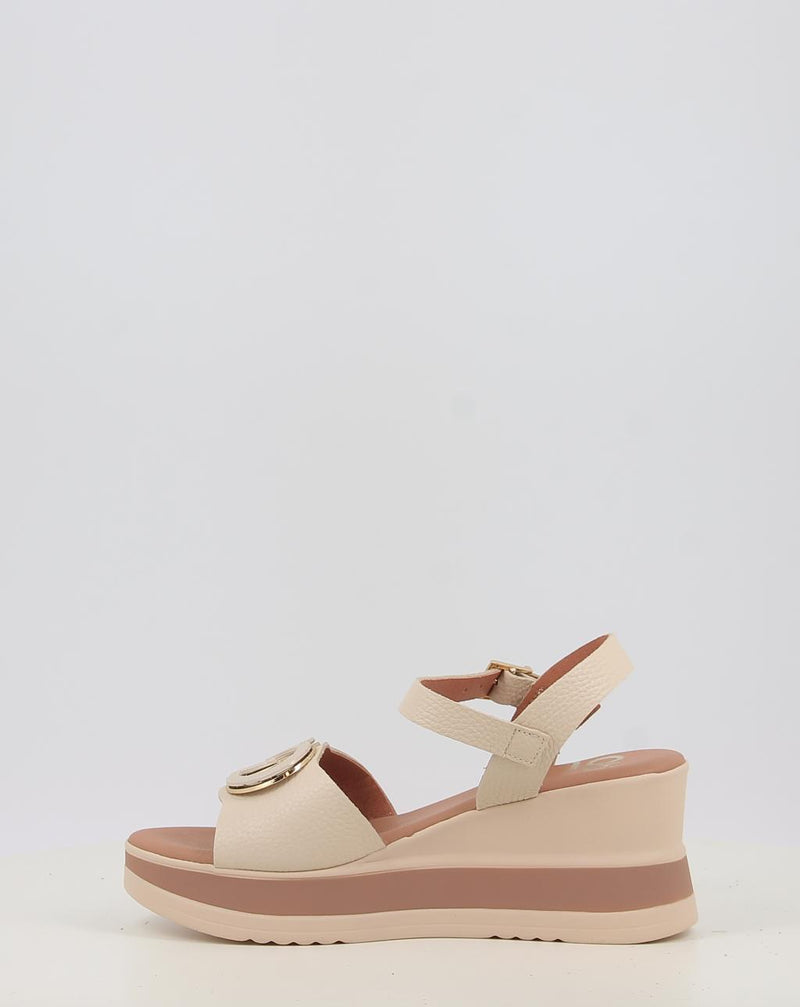 Sandalias OBI SHOES 6053 crema