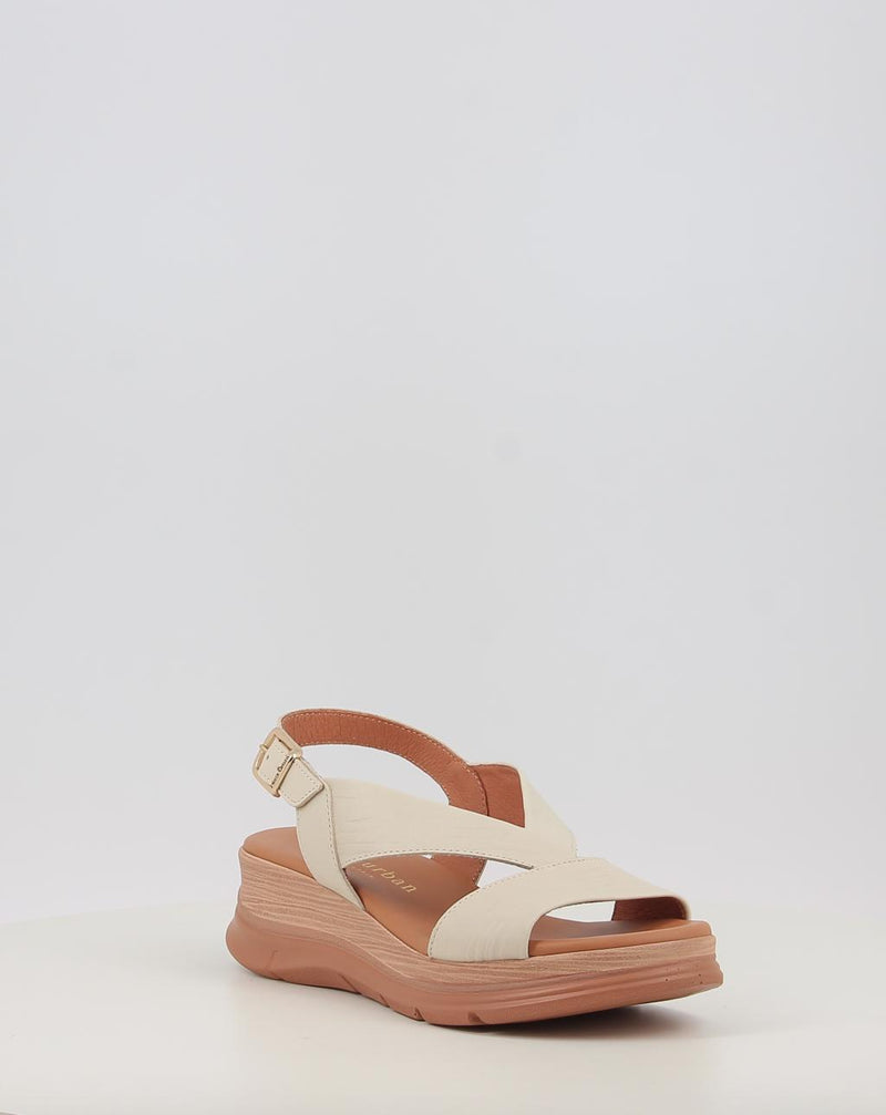 Sandalias PAULA URBAN 24-2040 crema