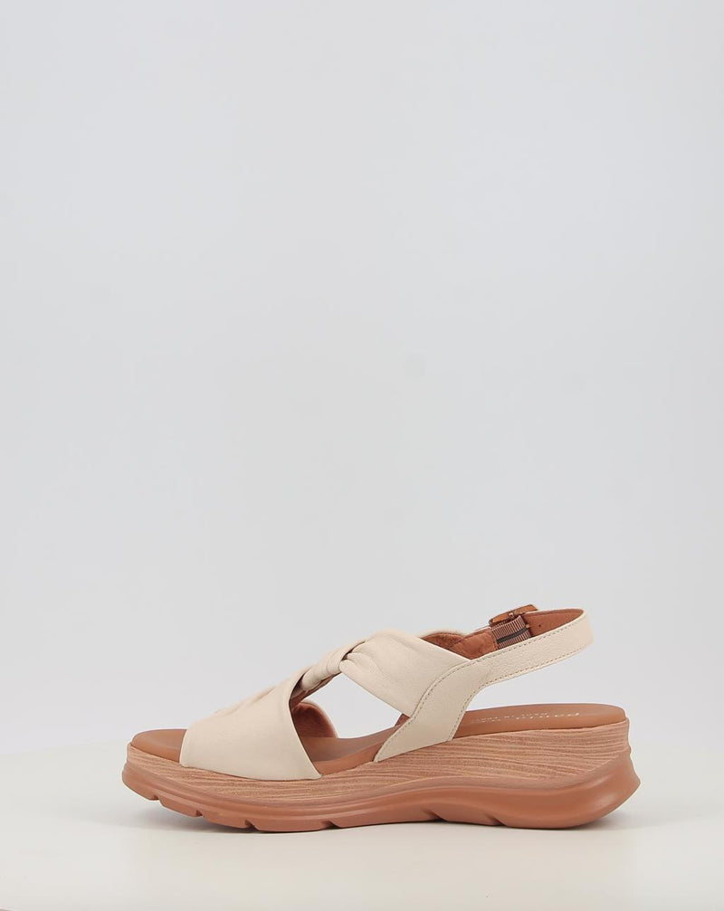 Sandalias PAULA URBAN 24-776 crema