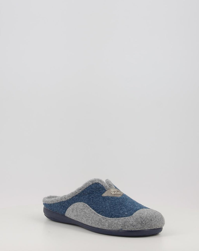 Zapatillas de Casa BIO RELAX 13660 azul
