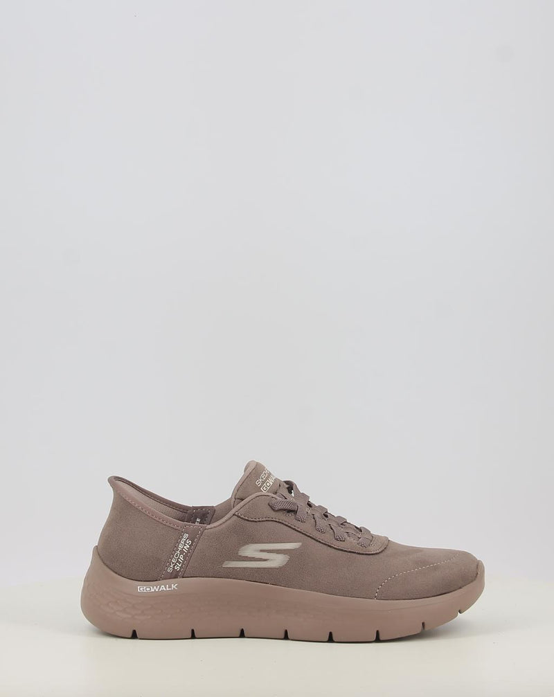 Zapatillas SKECHERS SLIP-INS: GO WALK FLEX- MALI marrón