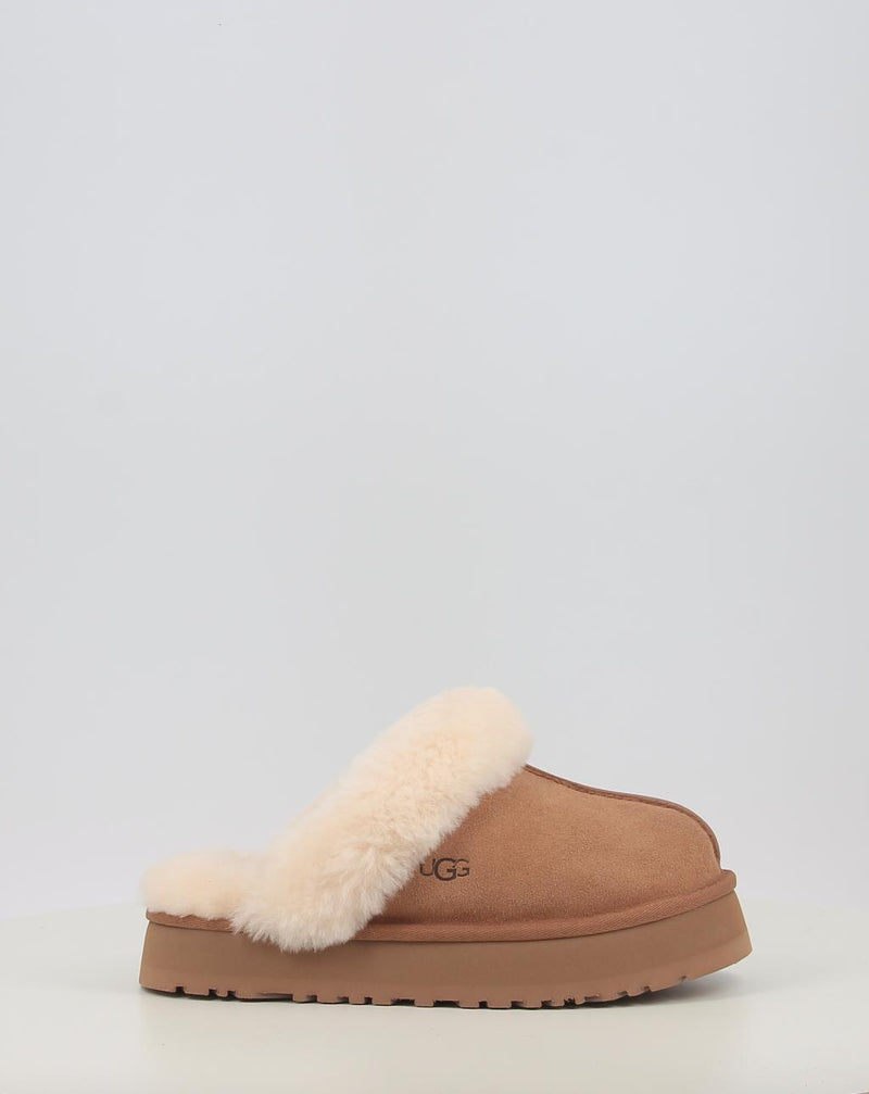 Zapatillas de Casa UGG DISQUETTE chestnut