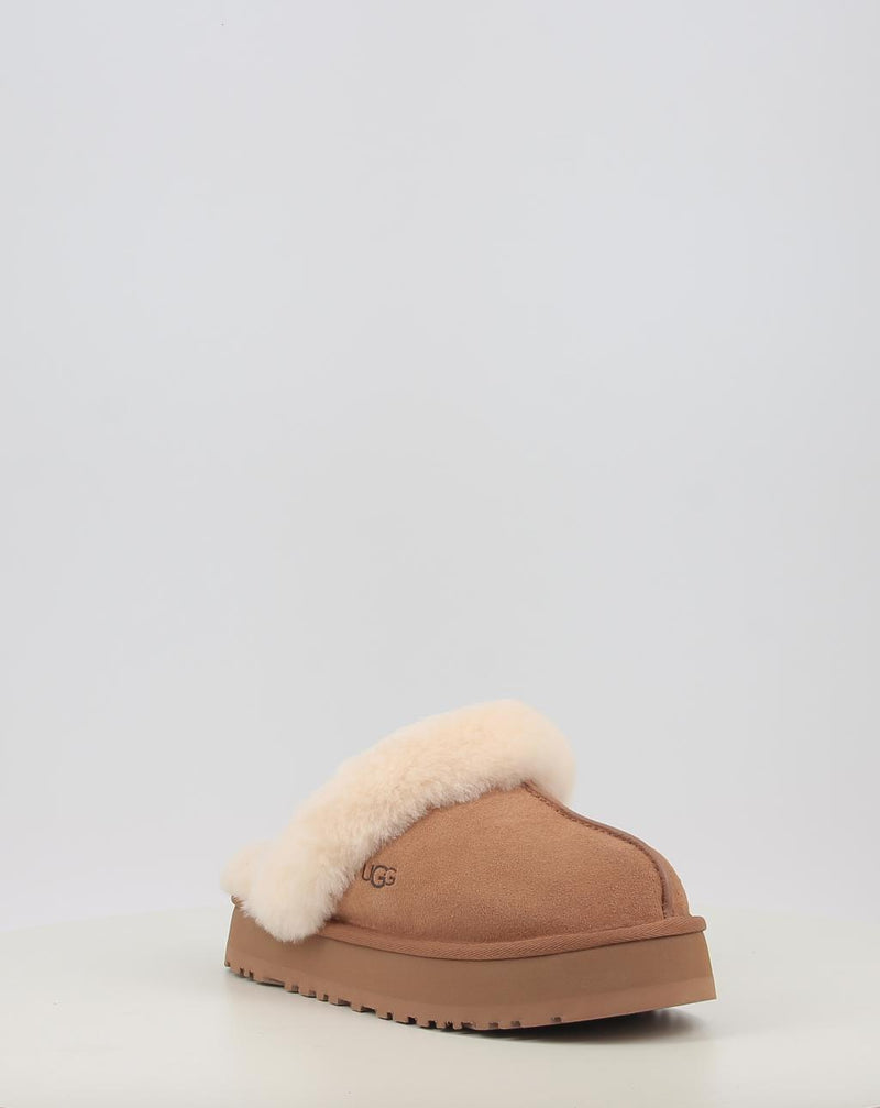 Zapatillas de Casa UGG DISQUETTE chestnut