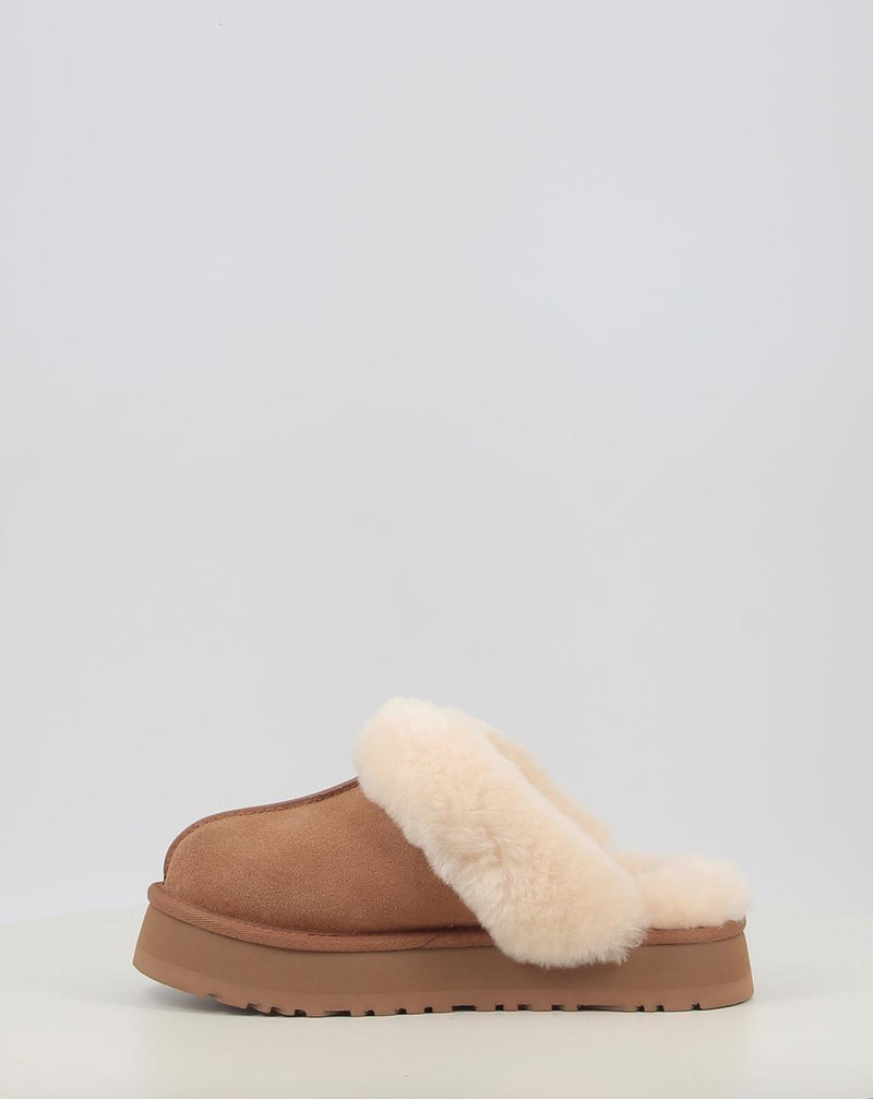 Zapatillas de Casa UGG DISQUETTE chestnut