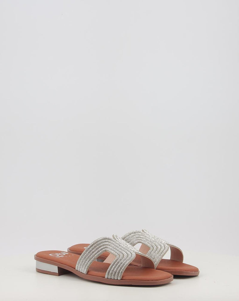 Sandalias OBI SHOES 5590 plata