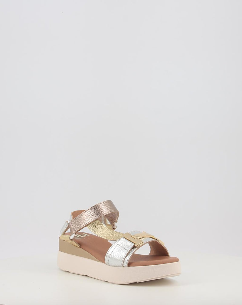 Sandalias OBI SHOES 5671 metalizado