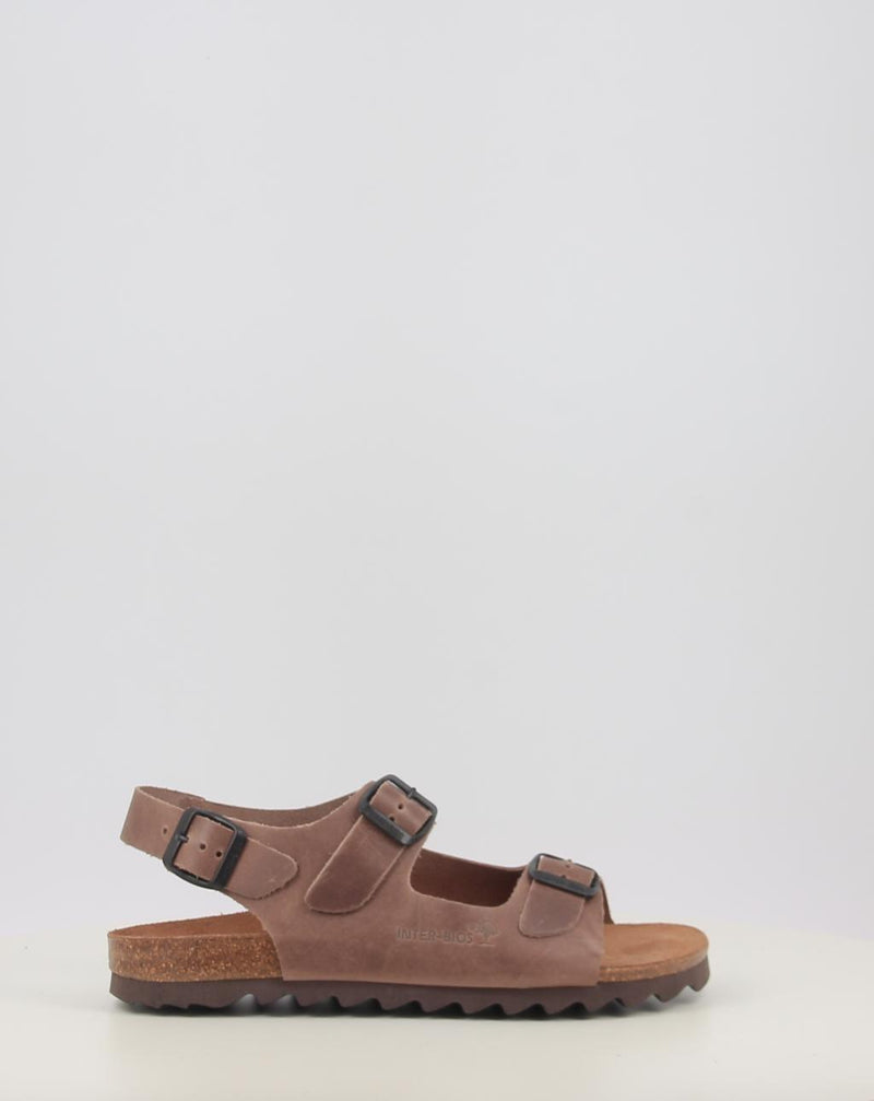 Sandalias INTERBIOS 9567-SM taupe