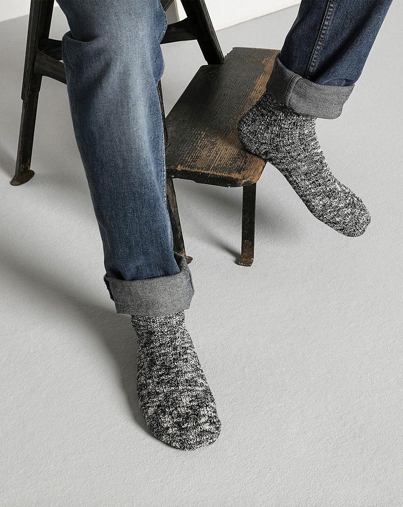 Calcetines BIRKENSTOCK COTTON SLUB M negro
