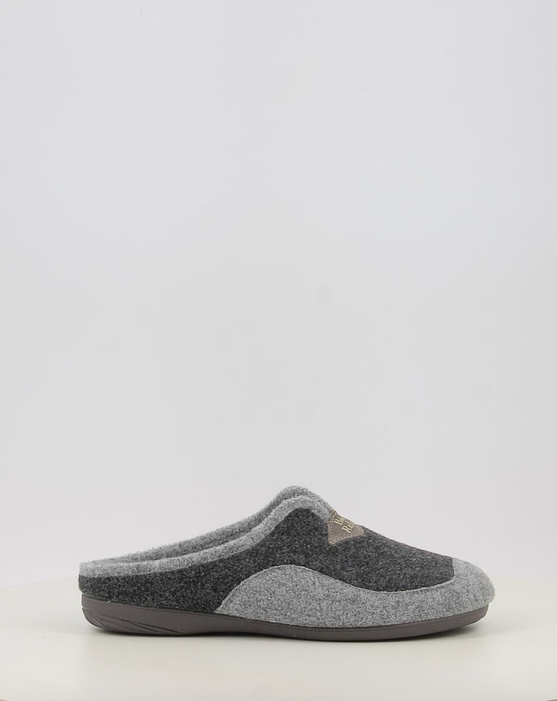 Zapatillas de Casa BIO RELAX FANCYWOOL 13660 gris