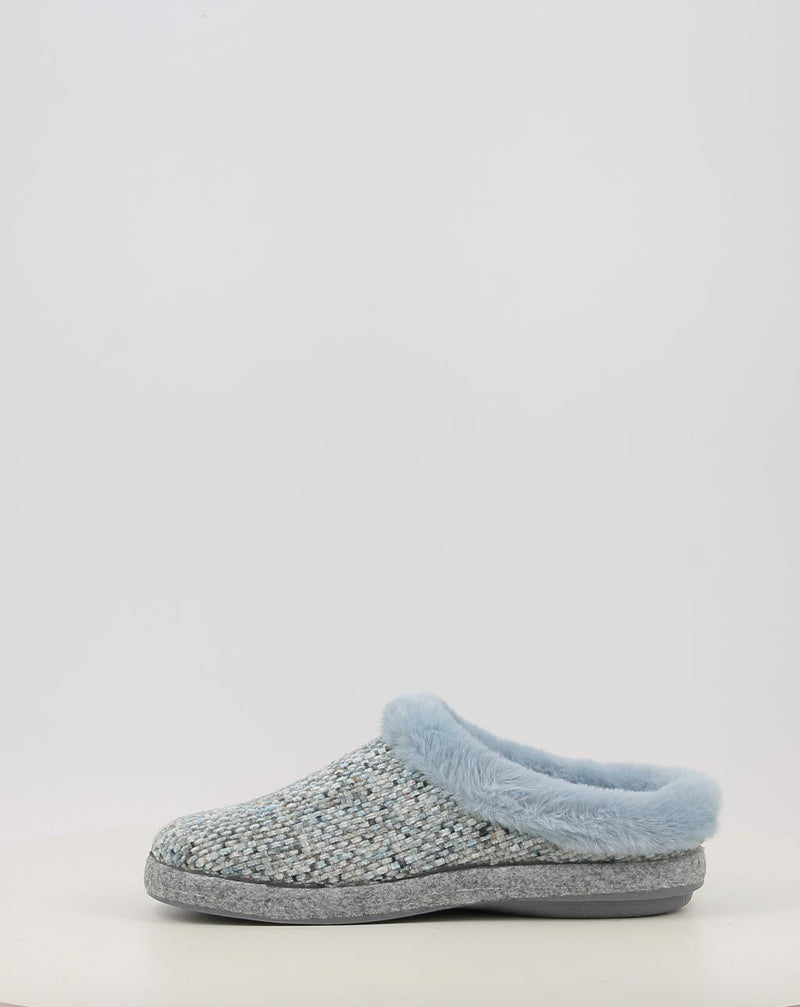 Zapatillas de Casa BIO RELAX KERCLA 12049 gris