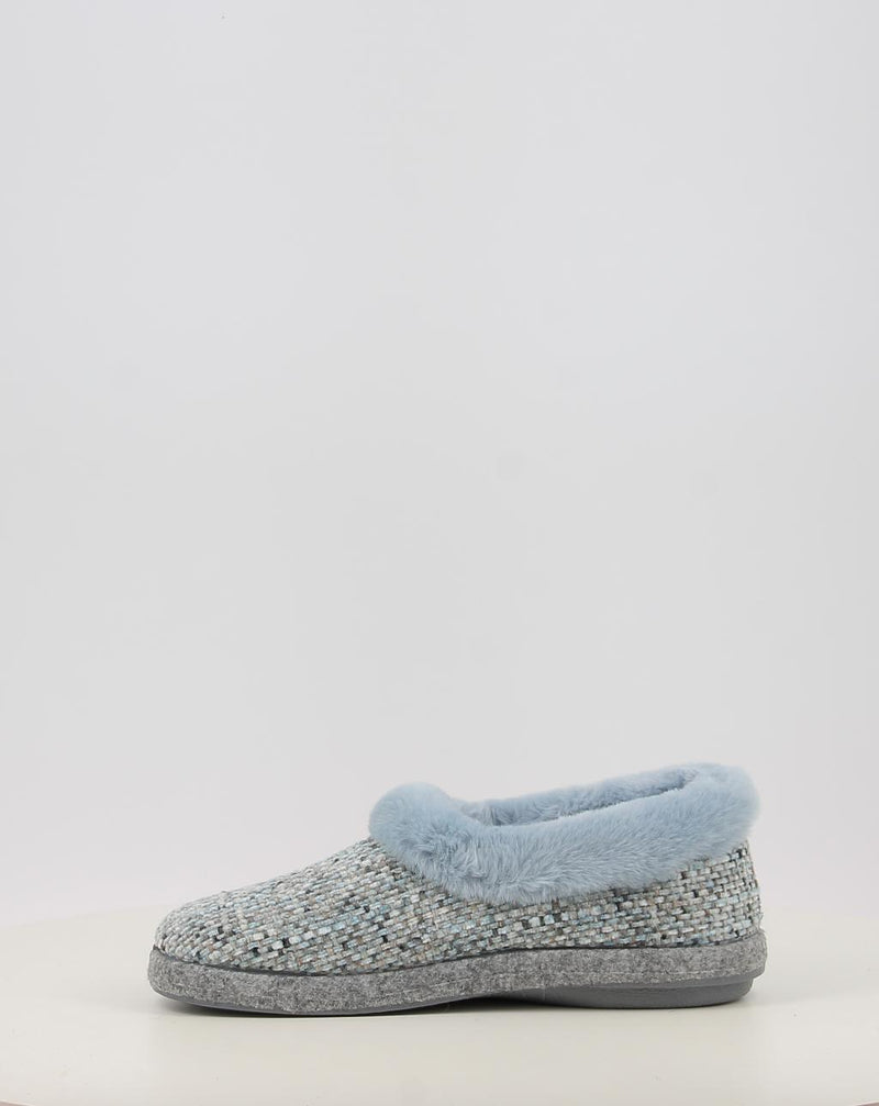 Zapatillas de Casa BIO RELAX KERCLA 12076 gris