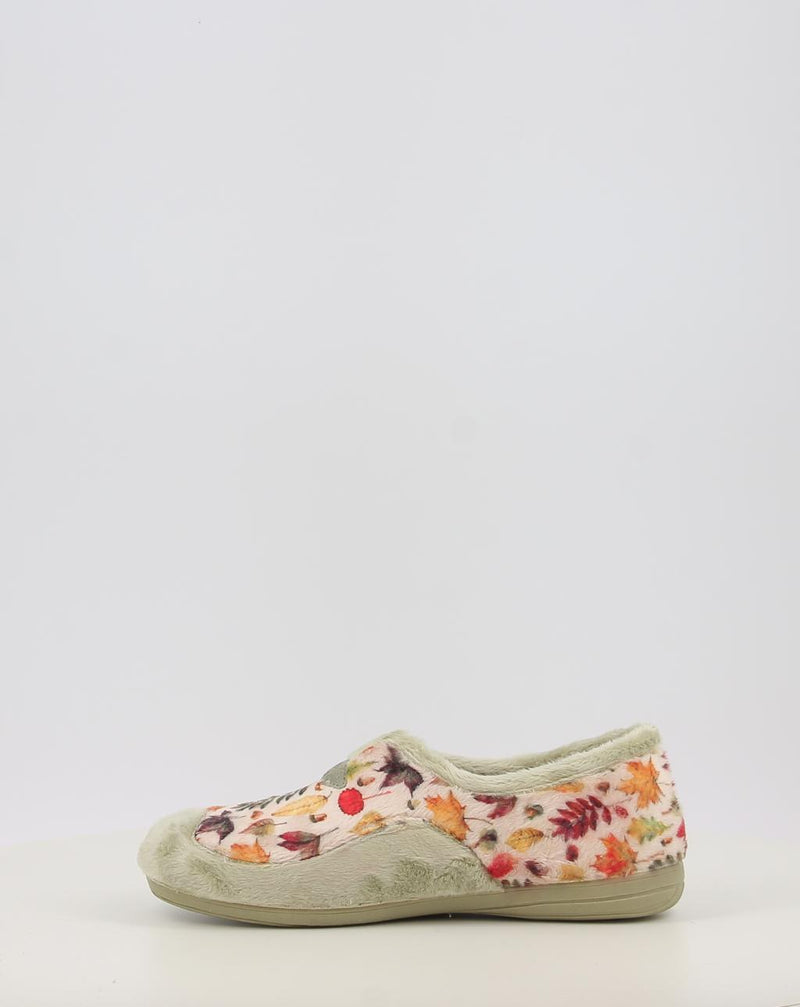 Zapatillas de Casa BIO RELAX GAIA 13043 verde