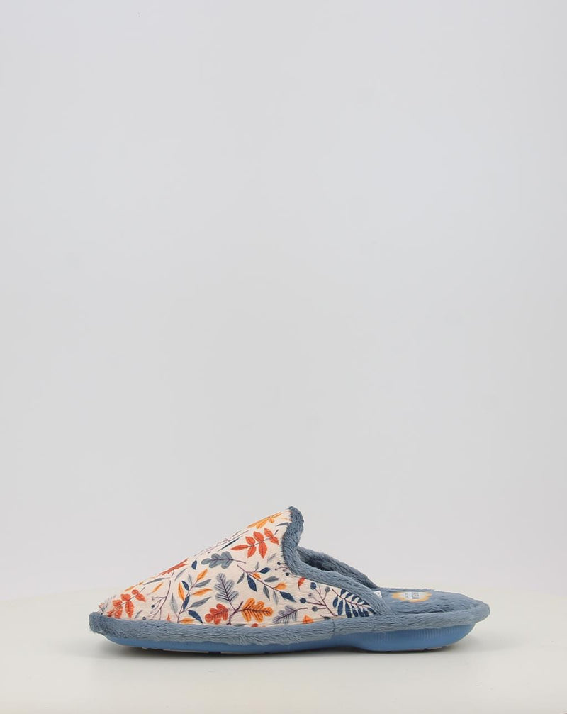 Zapatillas de Casa BIO RELAX GAIA 4538 azul