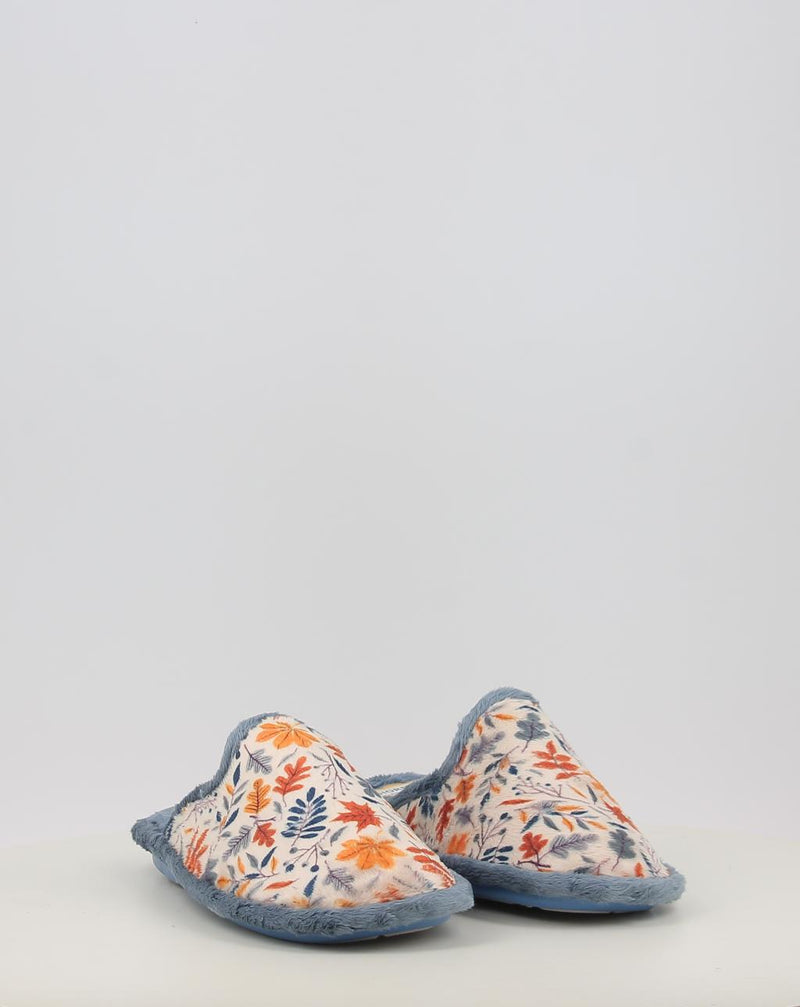 Zapatillas de Casa BIO RELAX GAIA 4538 azul