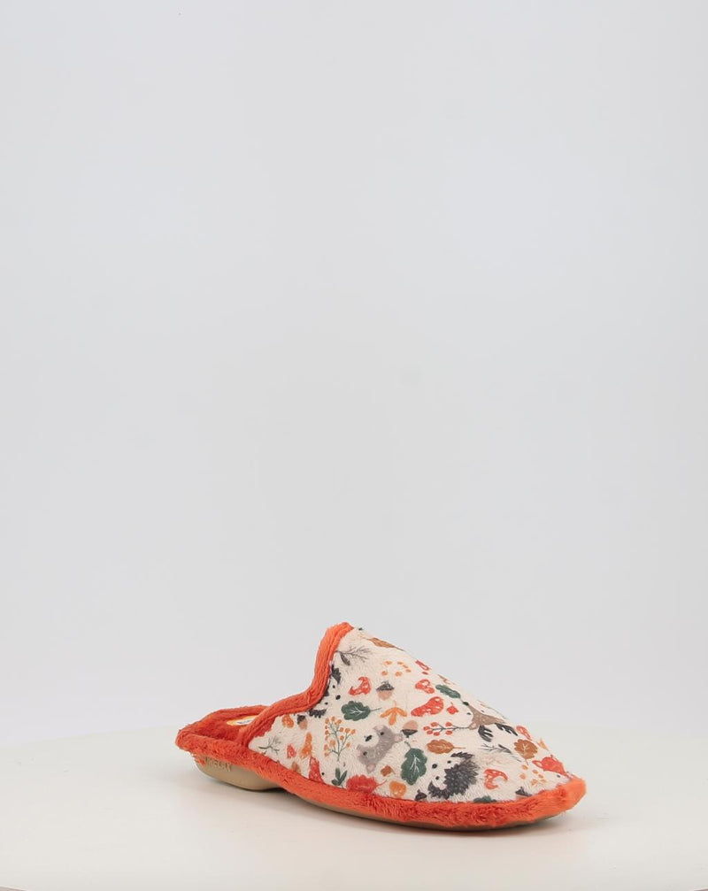 Zapatillas de Casa BIO RELAX GAIA 4538 naranja