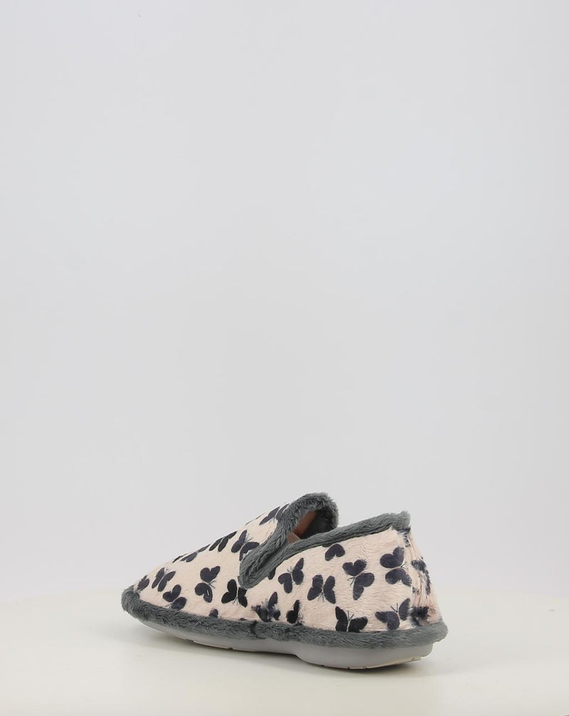 Zapatillas de Casa BIO RELAX MARIPOSA 4601 gris