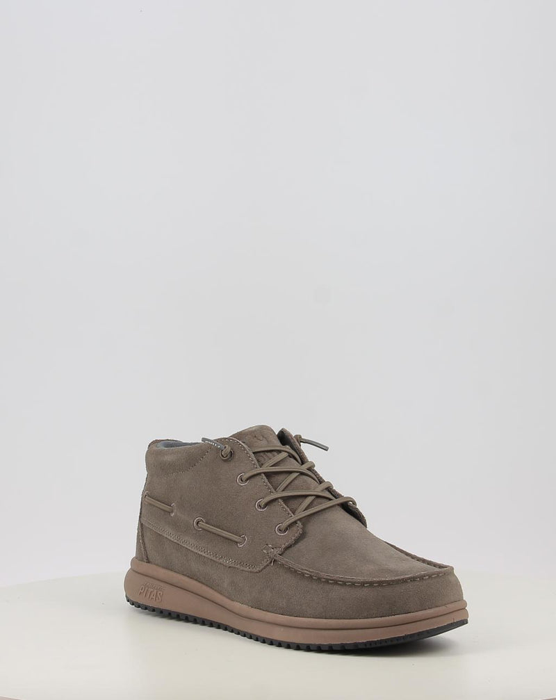 Botines WALK IN PITAS TIMOR SUEDE gris