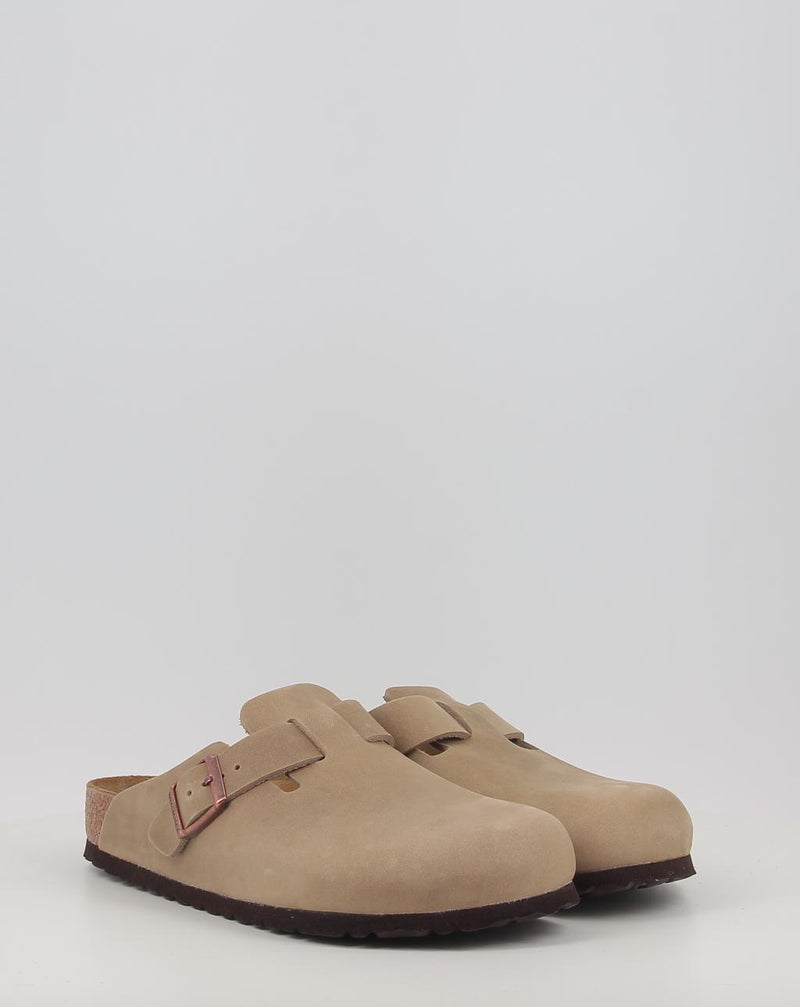 Zuecos BIRKENSTOCK BOSTON LEOI taupe