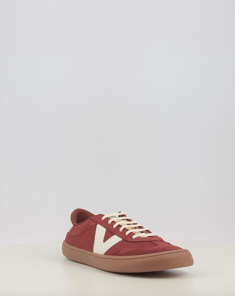 Zapatillas VICTORIA OLMO BAREFOOT EFECTO PIEL & SERRAJE 1186103 granate