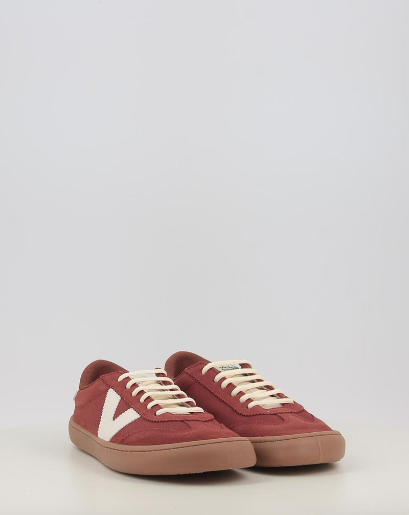 Zapatillas VICTORIA OLMO BAREFOOT EFECTO PIEL & SERRAJE 1186103 granate