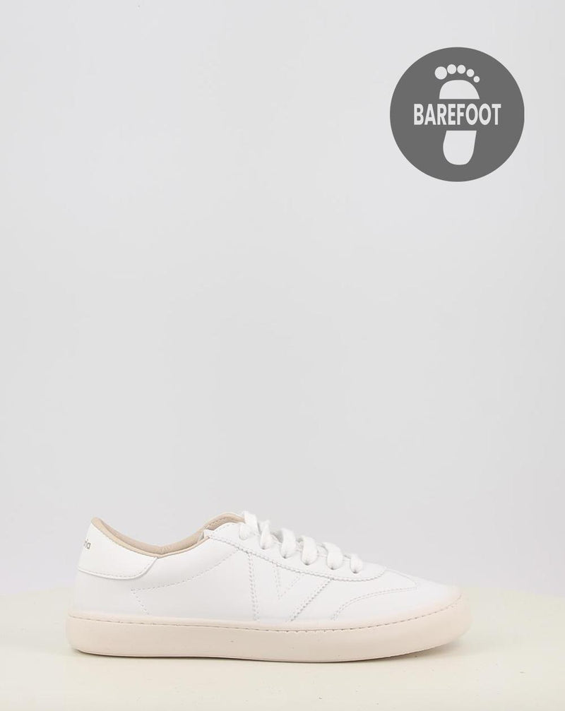 Zapatillas VICTORIA OLMO BAREFOOT EFECTO PIEL & SERRAJE 1186102 blanco
