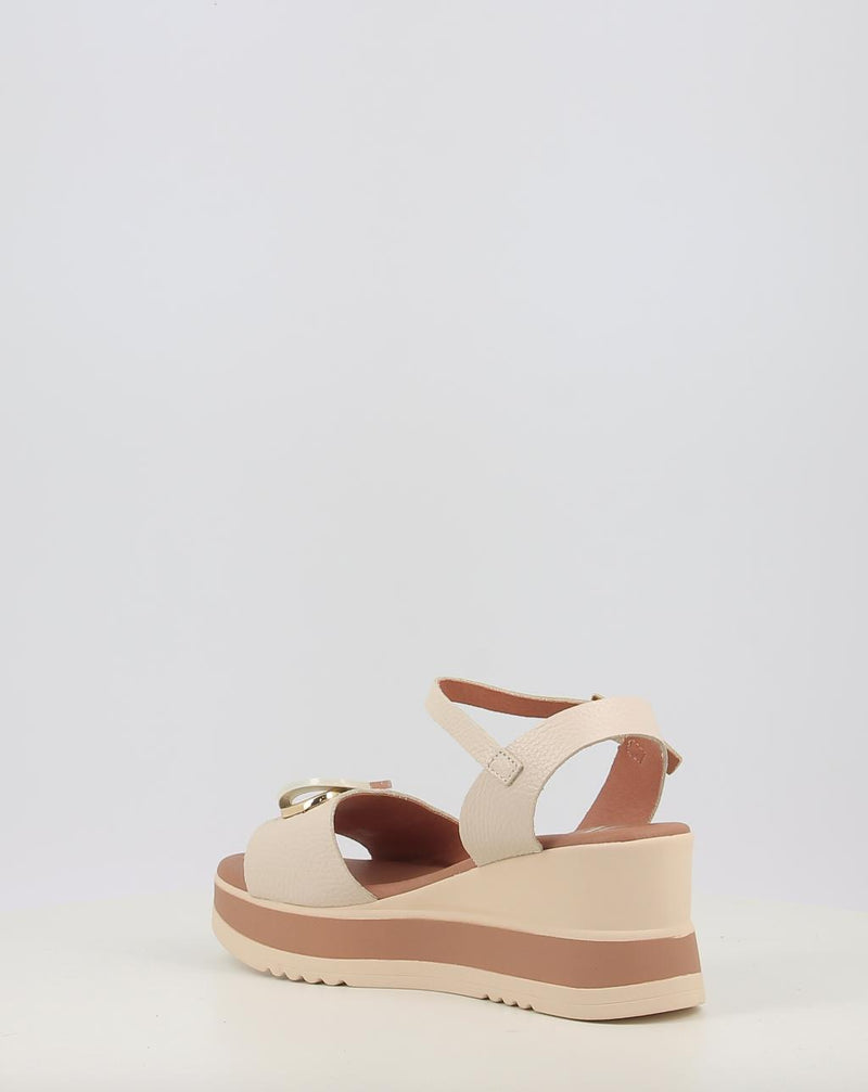 Sandalias OBI SHOES 5765 crema