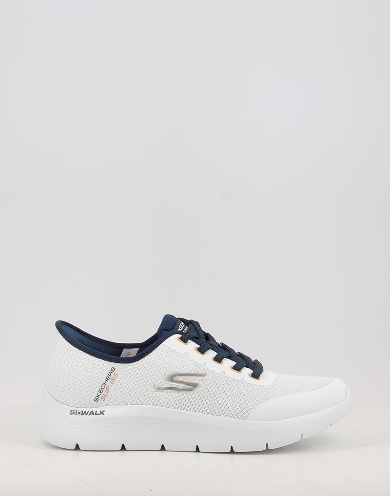 Zapatillas SKECHERS SLIP-INS: GO WALK FLEX - NETRO 216332 blanco